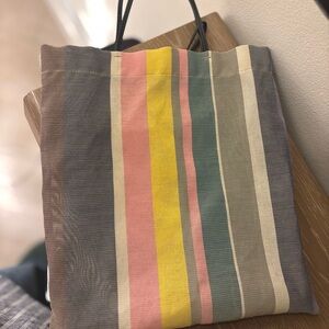 The Row Multicolor Striped Tote